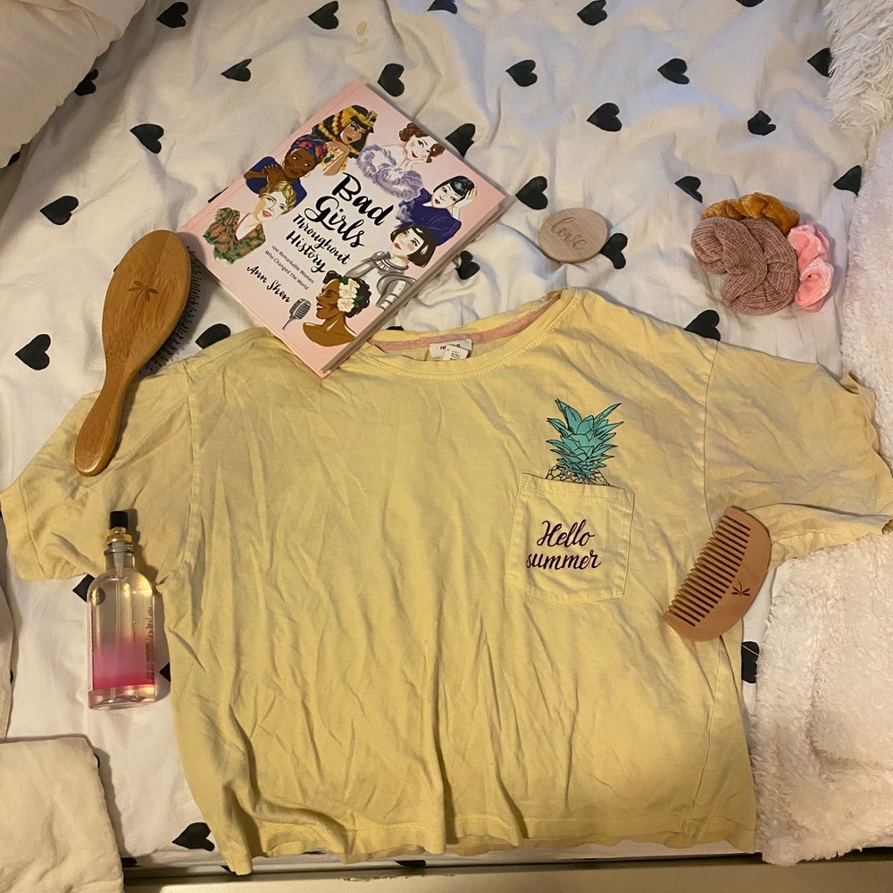 Forever 21 pajama crop top